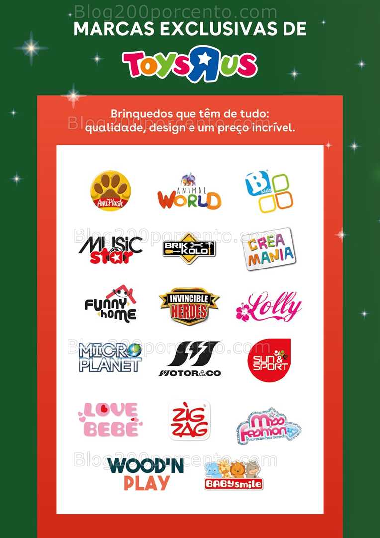 Antevisão Folheto TOYSRUS Natal Promoções até 24 dezembro