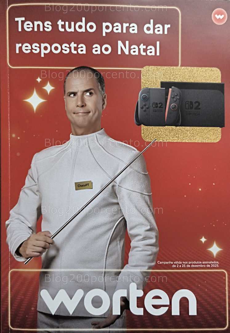 Antevisão Folheto WORTEN Natal Entretenimento Promoções de 2 a 25 dezembro