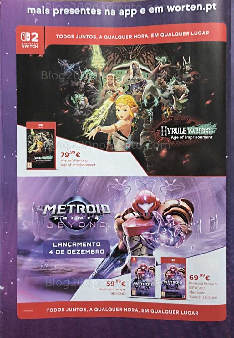 Antevisão Folheto WORTEN Natal Entretenimento Promoções de 2 a 25 dezembro