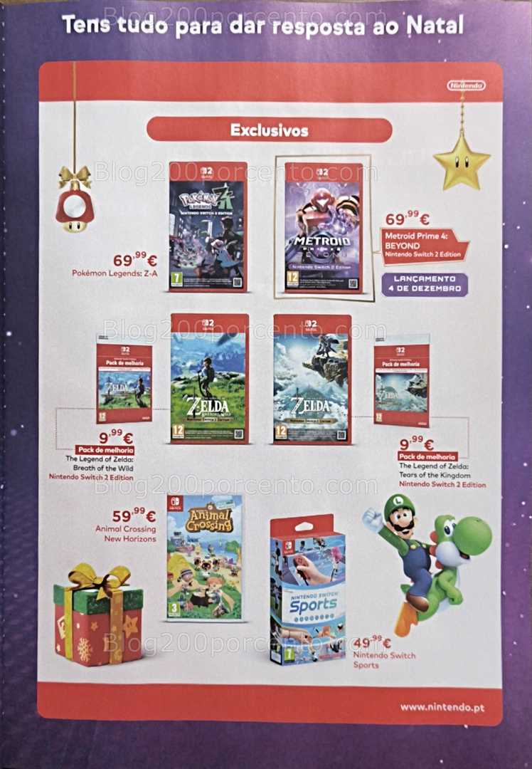 Antevisão Folheto WORTEN Natal Entretenimento Promoções de 2 a 25 dezembro