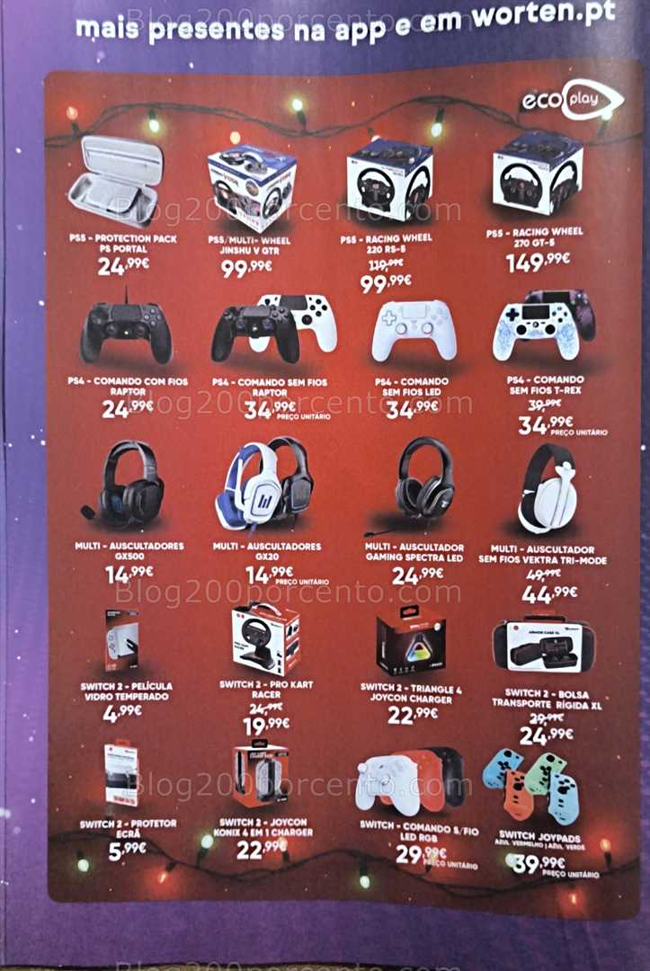 Antevisão Folheto WORTEN Natal Entretenimento Promoções de 2 a 25 dezembro