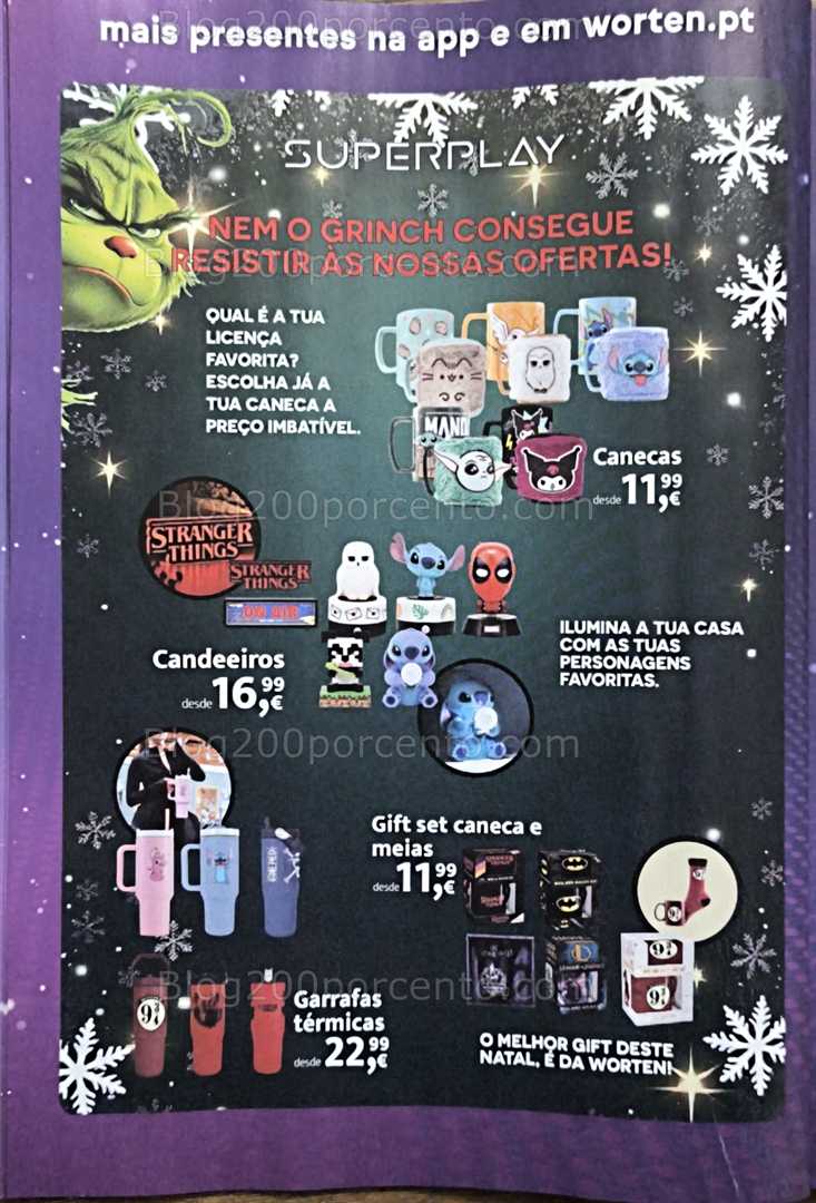 Antevisão Folheto WORTEN Natal Entretenimento Promoções de 2 a 25 dezembro