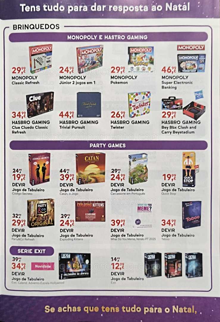 Antevisão Folheto WORTEN Natal Entretenimento Promoções de 2 a 25 dezembro