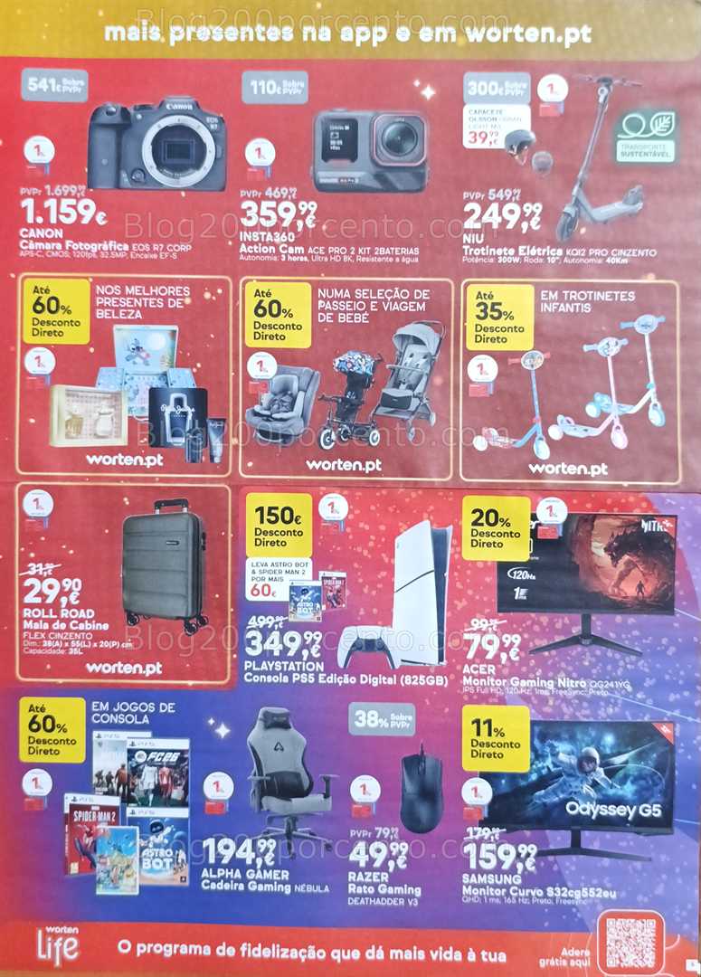 Antevisão Folheto WORTEN Promoções até 8 dezembro