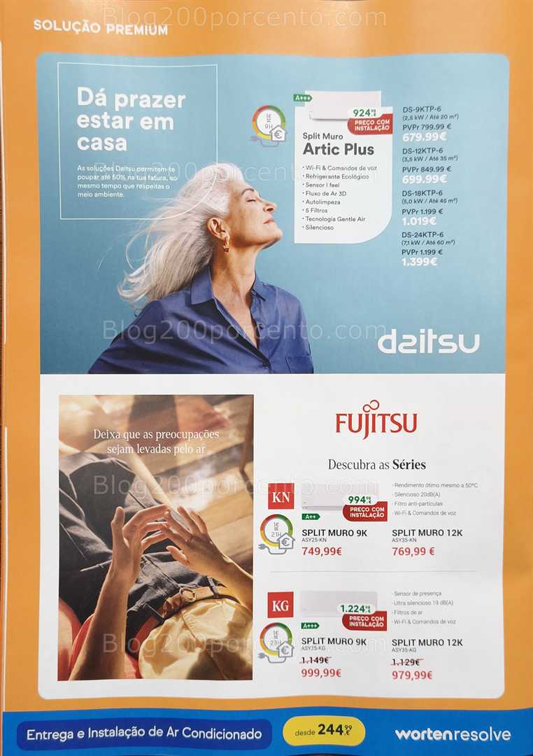 Antevisão Folheto WORTEN Aquecimento Promoções de 9 dezembro a 31 janeiro