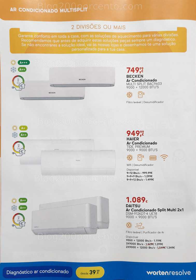 Antevisão Folheto WORTEN Aquecimento Promoções de 9 dezembro a 31 janeiro