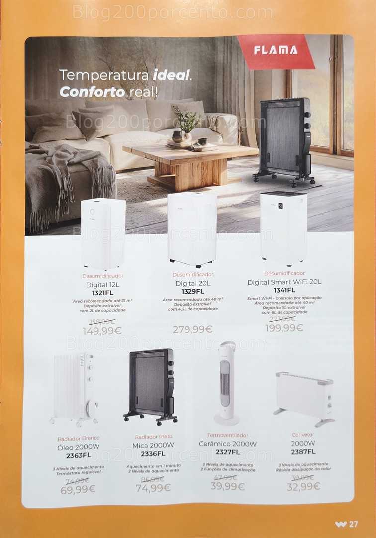 Antevisão Folheto WORTEN Aquecimento Promoções de 9 dezembro a 31 janeiro