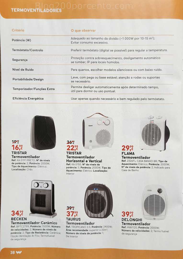 Antevisão Folheto WORTEN Aquecimento Promoções de 9 dezembro a 31 janeiro