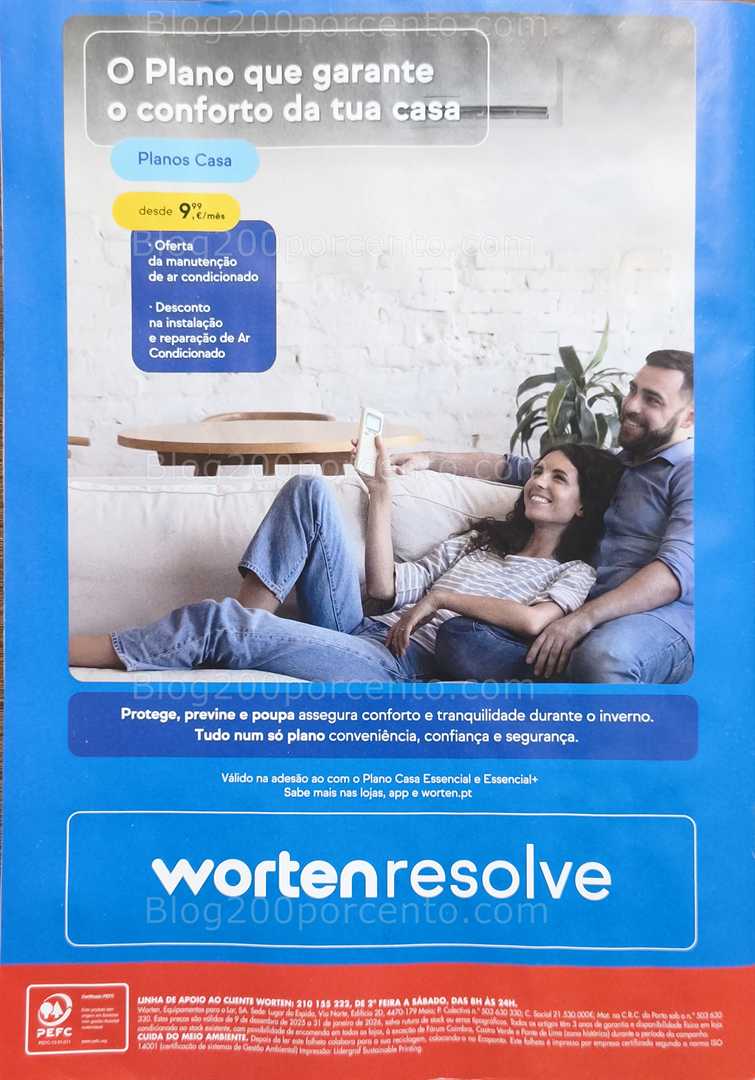 Antevisão Folheto WORTEN Aquecimento Promoções de 9 dezembro a 31 janeiro