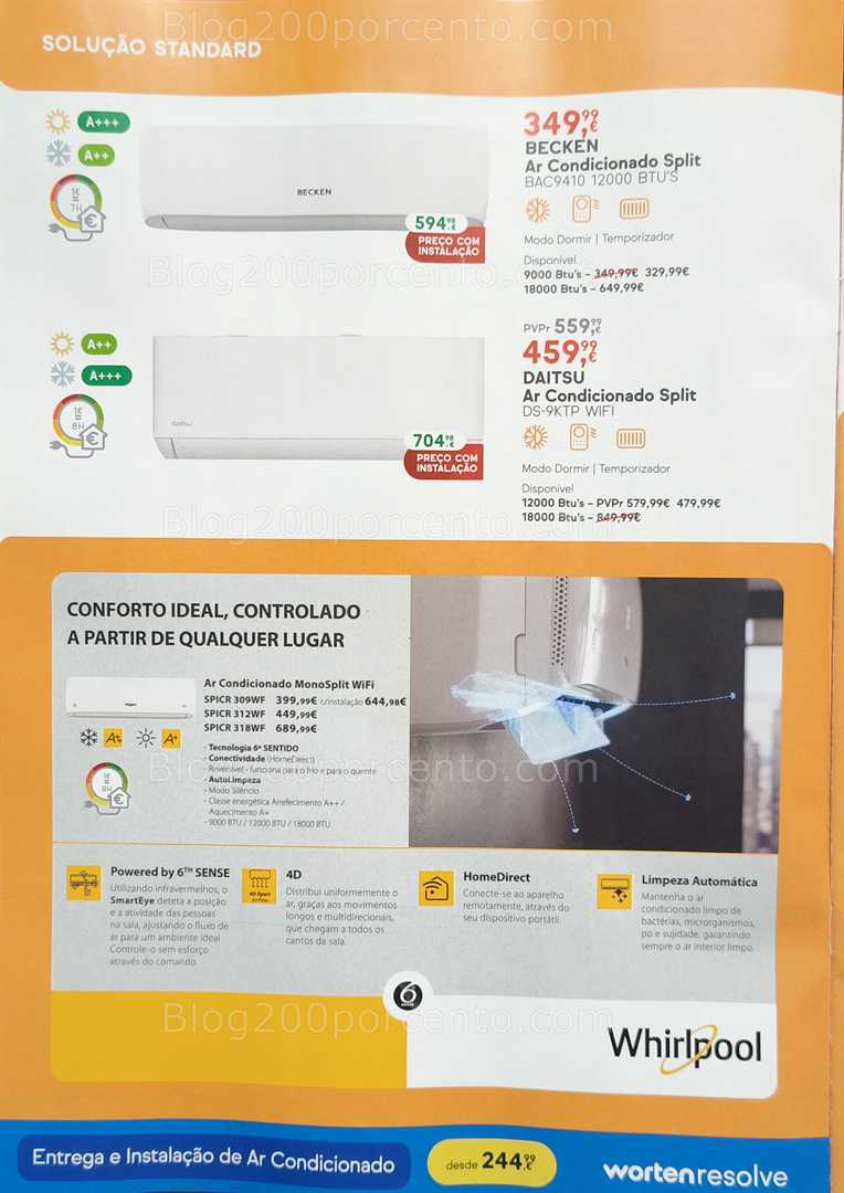 Antevisão Folheto WORTEN Aquecimento Promoções de 9 dezembro a 31 janeiro