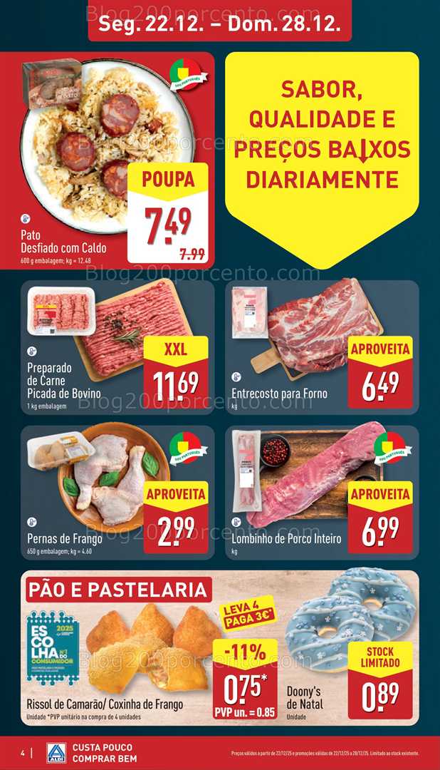 Antevisão Folheto ALDI Promoções de 22 a 28 dezembro - Edição Digital