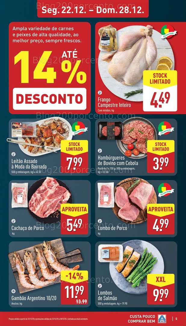 Antevisão Folheto ALDI Promoções de 22 a 28 dezembro - Edição Digital