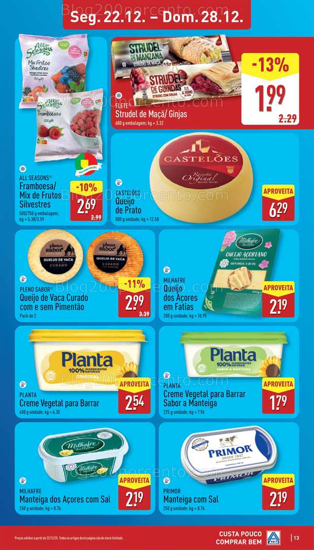 Antevisão Folheto ALDI Promoções de 22 a 28 dezembro - Edição Digital