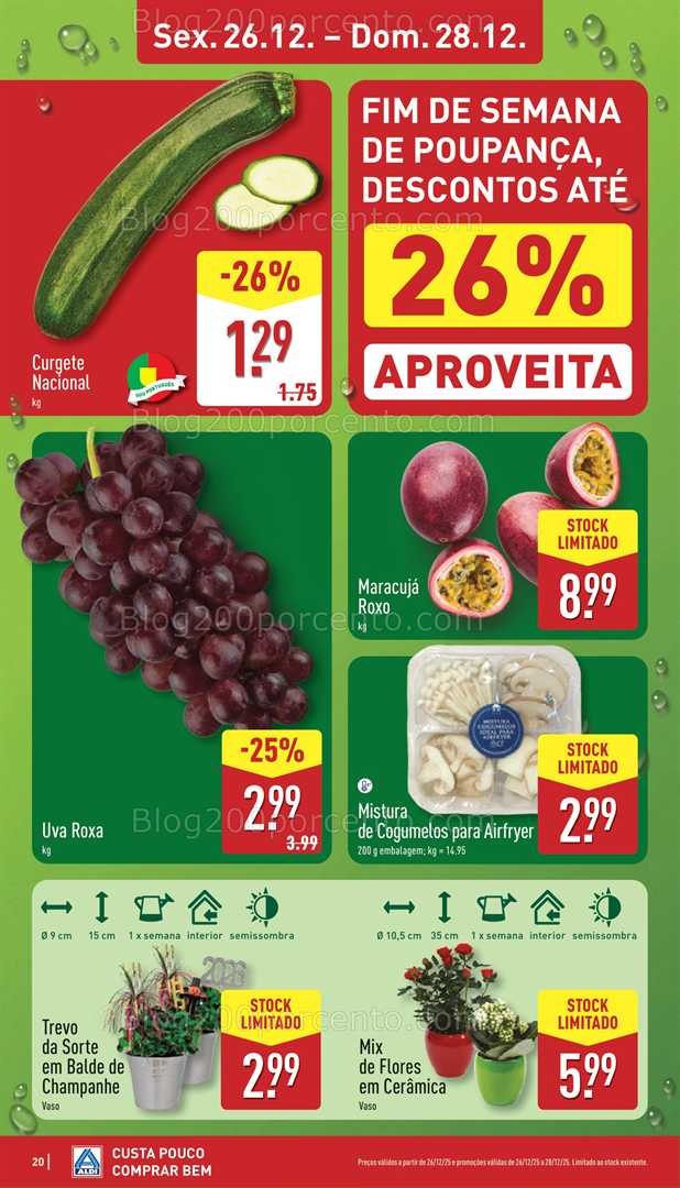 Antevisão Folheto ALDI Promoções de 22 a 28 dezembro - Edição Digital