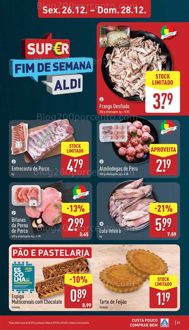 Antevisão Folheto ALDI Promoções de 22 a 28 dezembro - Edição Digital