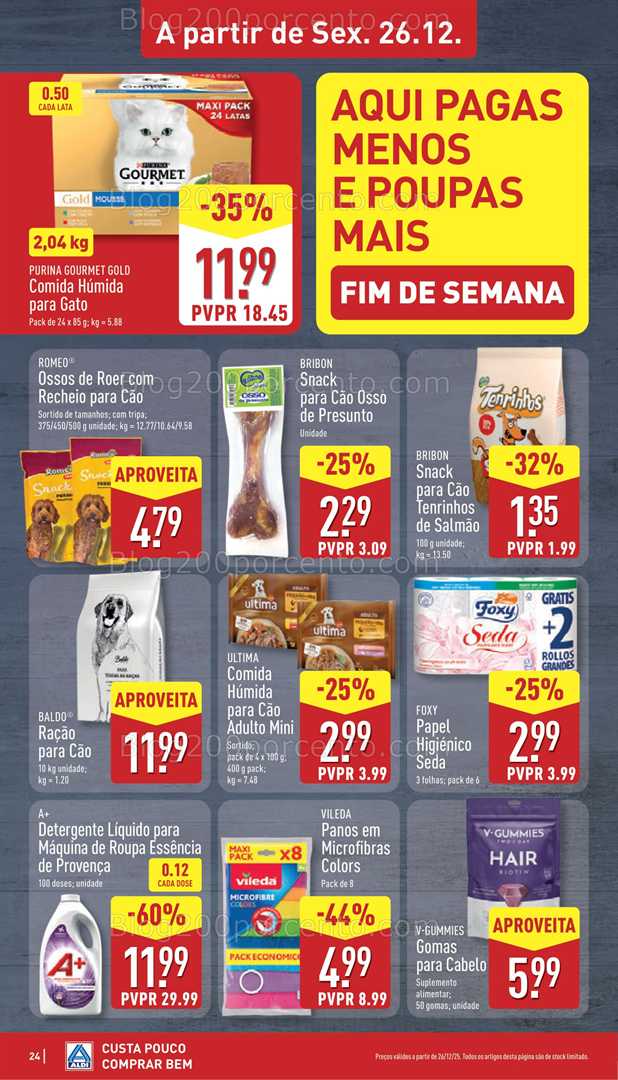 Antevisão Folheto ALDI Promoções de 22 a 28 dezembro - Edição Digital