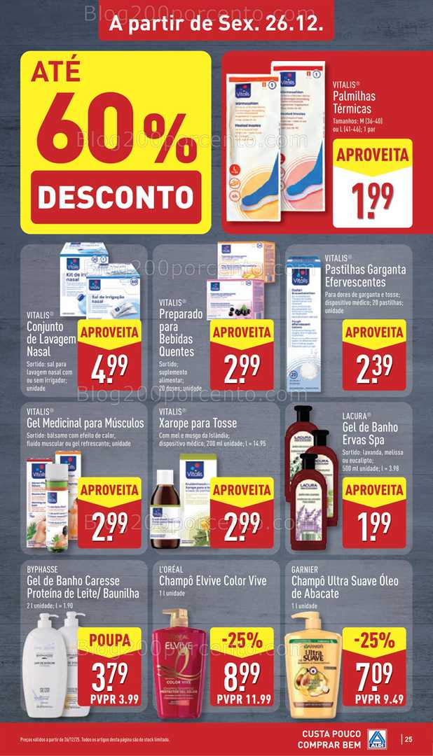 Antevisão Folheto ALDI Promoções de 22 a 28 dezembro - Edição Digital