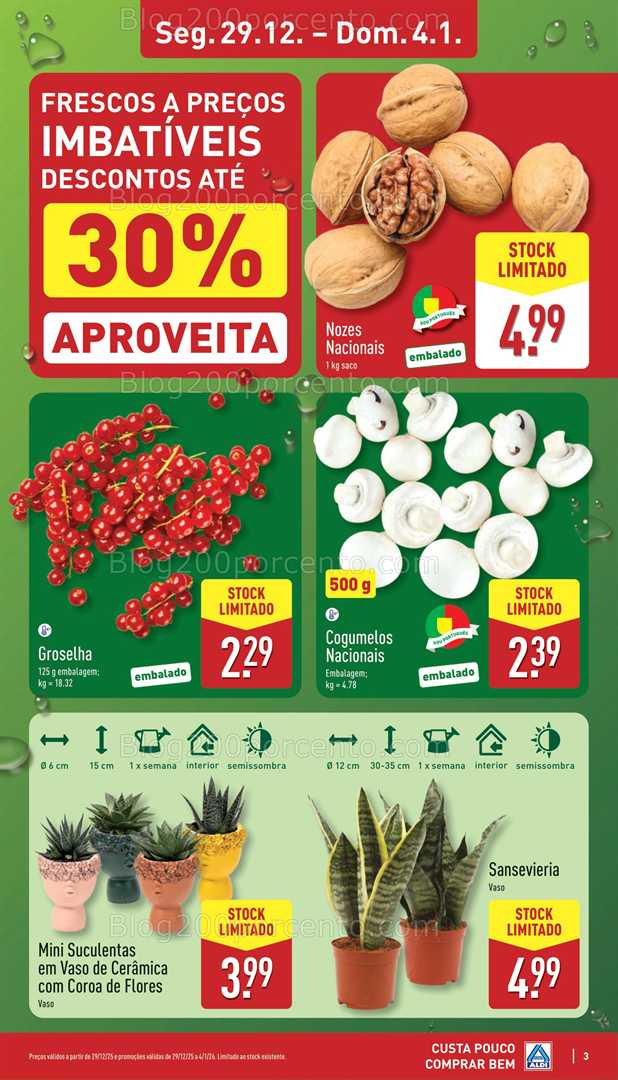 Antevisão Folheto ALDI Promoções de 29 dezembro a 4 janeiro - Edição Digital