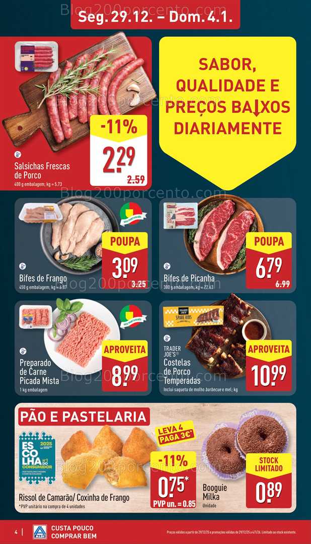 Antevisão Folheto ALDI Promoções de 29 dezembro a 4 janeiro - Edição Digital