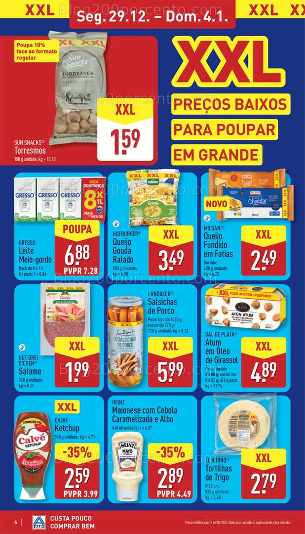 Antevisão Folheto ALDI Promoções de 29 dezembro a 4 janeiro - Edição Digital