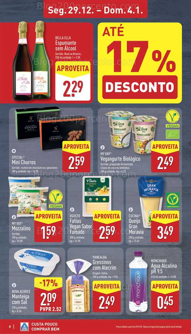 Antevisão Folheto ALDI Promoções de 29 dezembro a 4 janeiro - Edição Digital