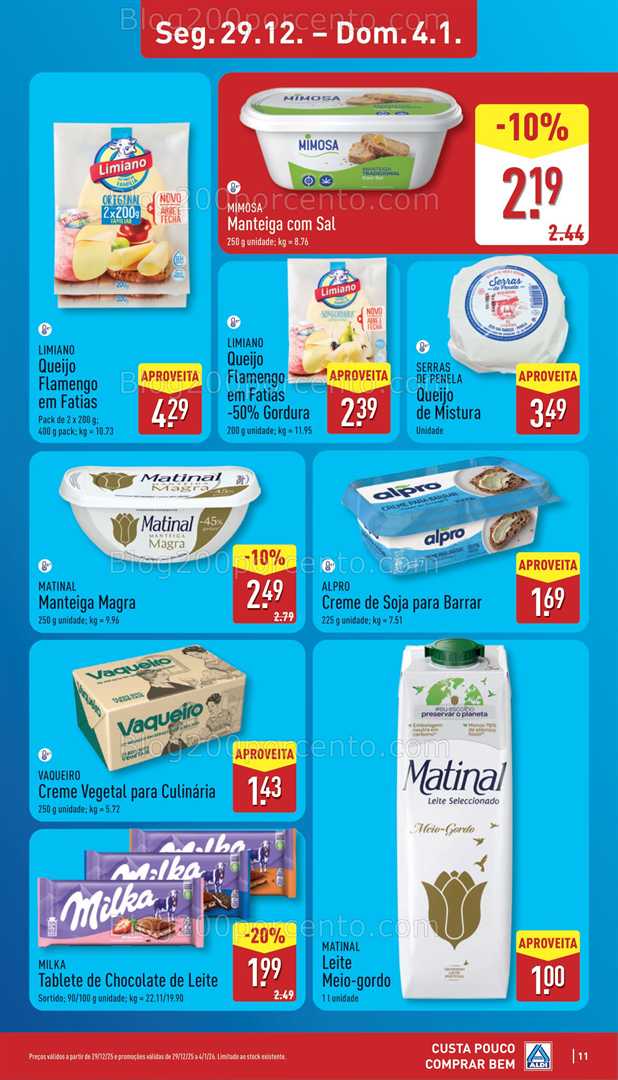 Antevisão Folheto ALDI Promoções de 29 dezembro a 4 janeiro - Edição Digital