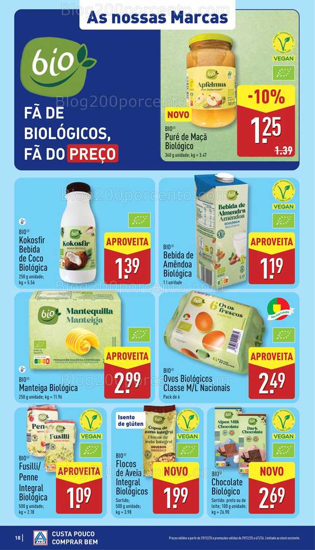 Antevisão Folheto ALDI Promoções de 29 dezembro a 4 janeiro - Edição Digital