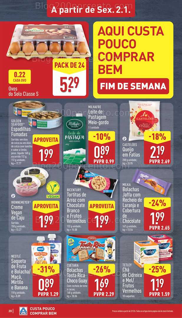 Antevisão Folheto ALDI Promoções de 29 dezembro a 4 janeiro - Edição Digital