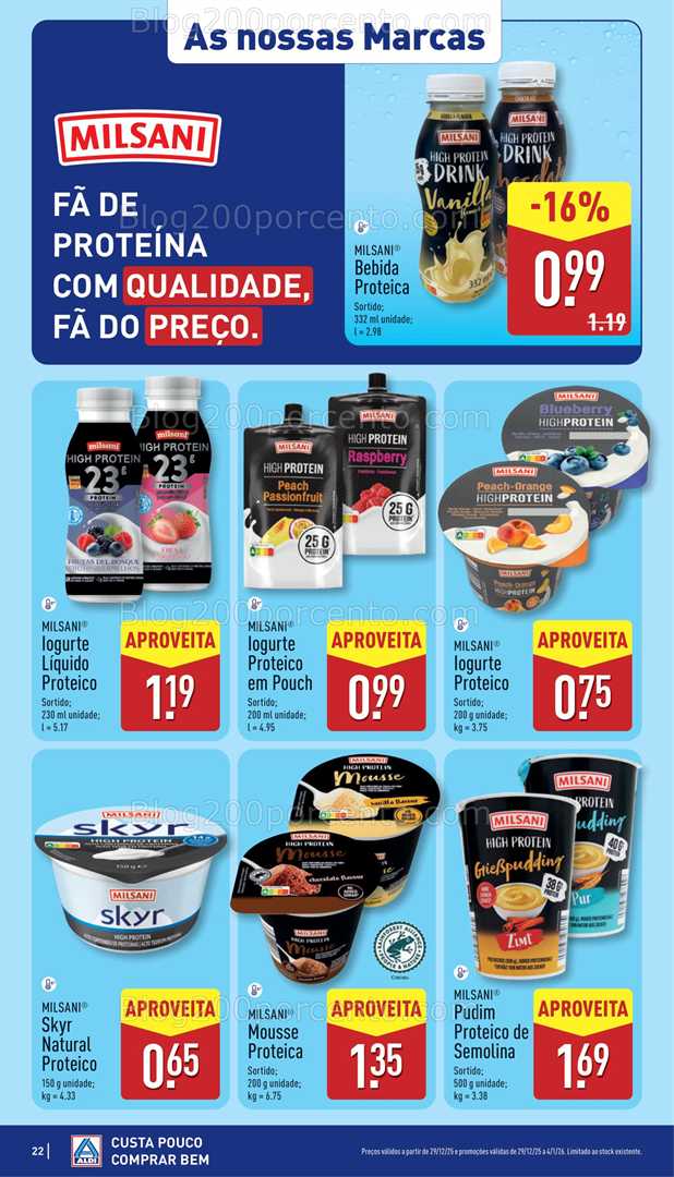 Antevisão Folheto ALDI Promoções de 29 dezembro a 4 janeiro - Edição Digital