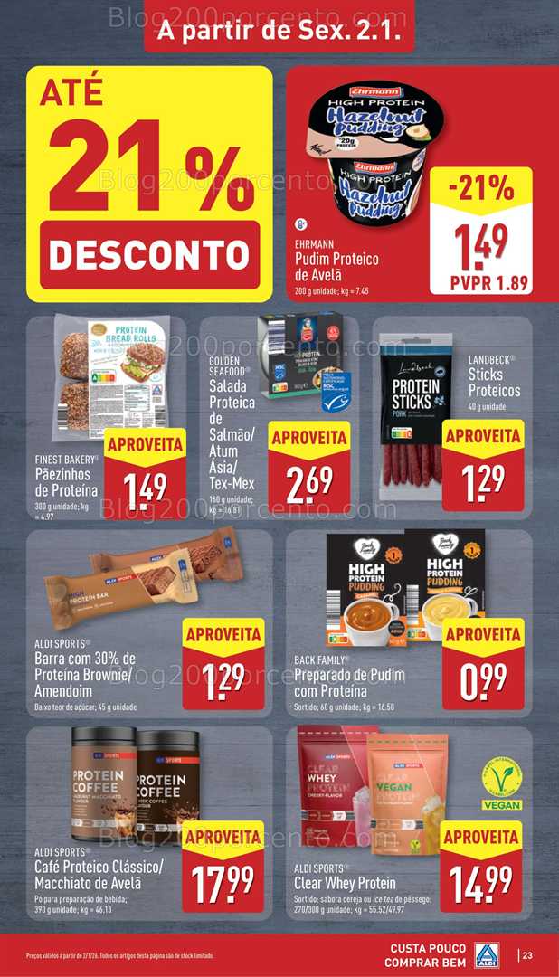 Antevisão Folheto ALDI Promoções de 29 dezembro a 4 janeiro - Edição Digital