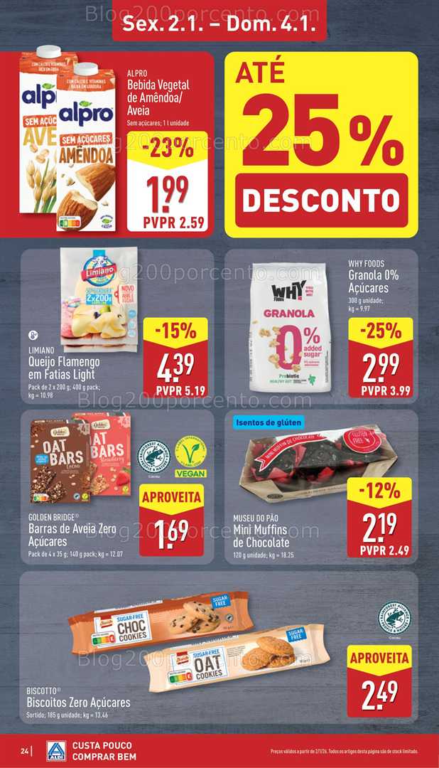 Antevisão Folheto ALDI Promoções de 29 dezembro a 4 janeiro - Edição Digital