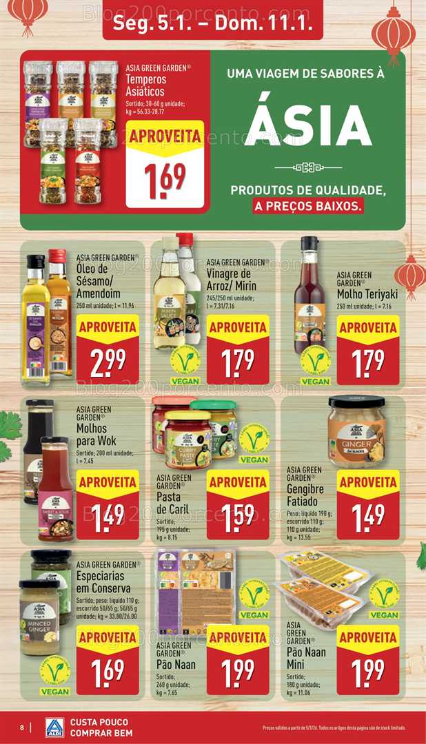 Antevisão Folheto ALDI Promoções de 5 a 11 janeiro - Edição Digital