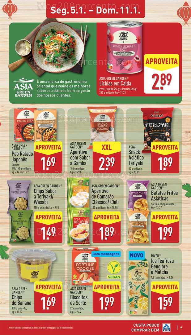 Antevisão Folheto ALDI Promoções de 5 a 11 janeiro - Edição Digital