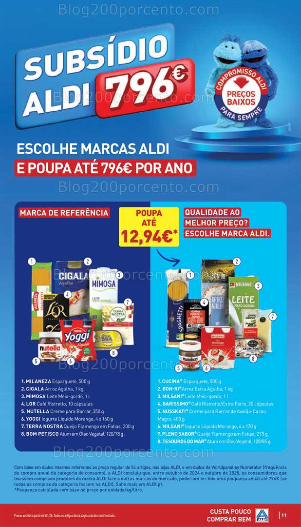 Antevisão Folheto ALDI Promoções de 5 a 11 janeiro - Edição Digital