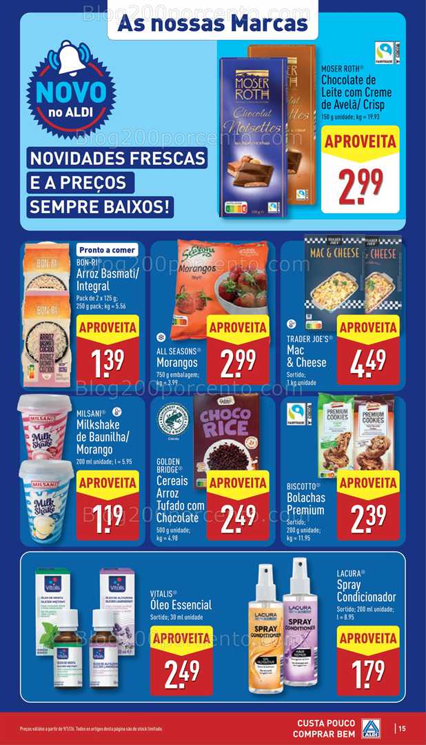Antevisão Folheto ALDI Promoções de 5 a 11 janeiro - Edição Digital