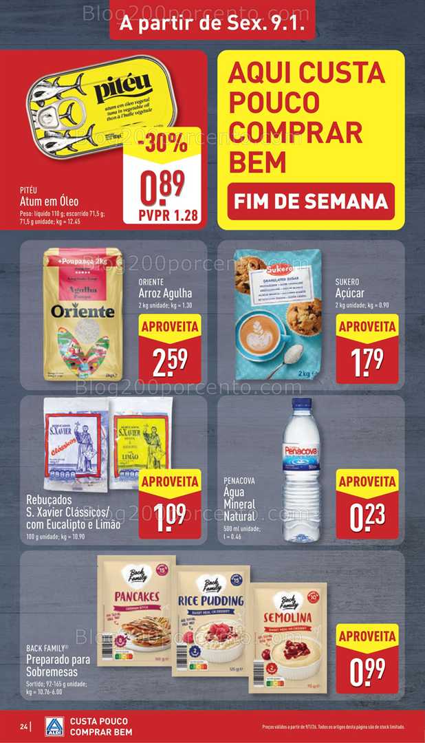 Antevisão Folheto ALDI Promoções de 5 a 11 janeiro - Edição Digital