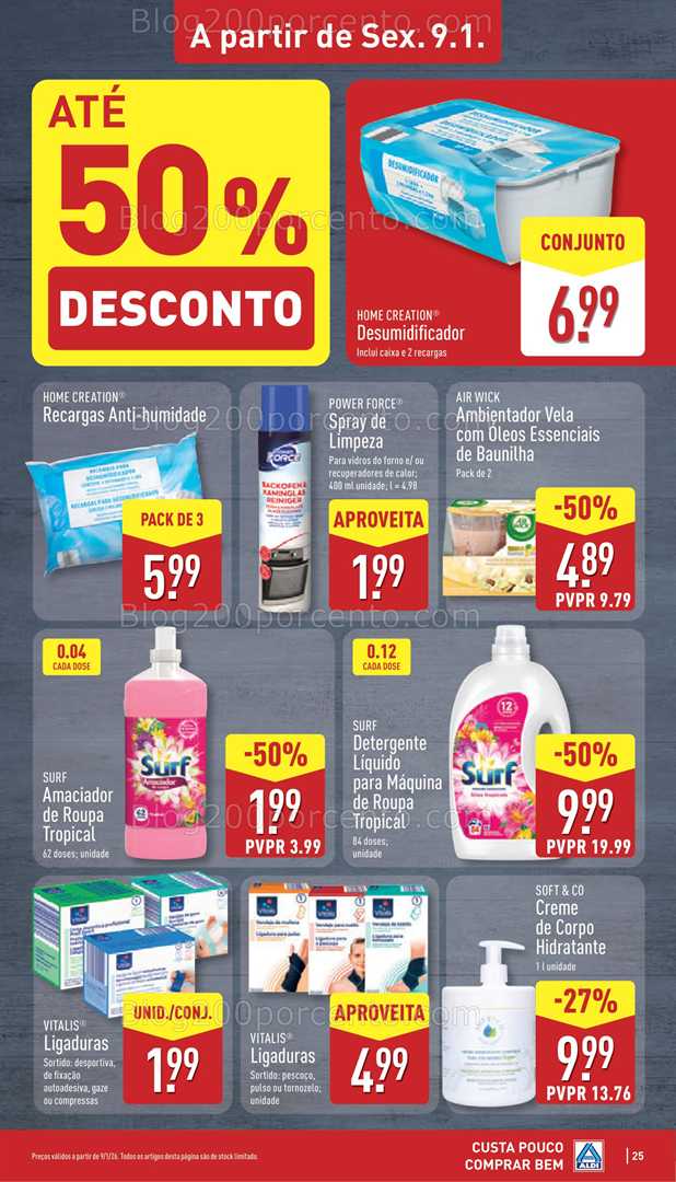 Antevisão Folheto ALDI Promoções de 5 a 11 janeiro - Edição Digital