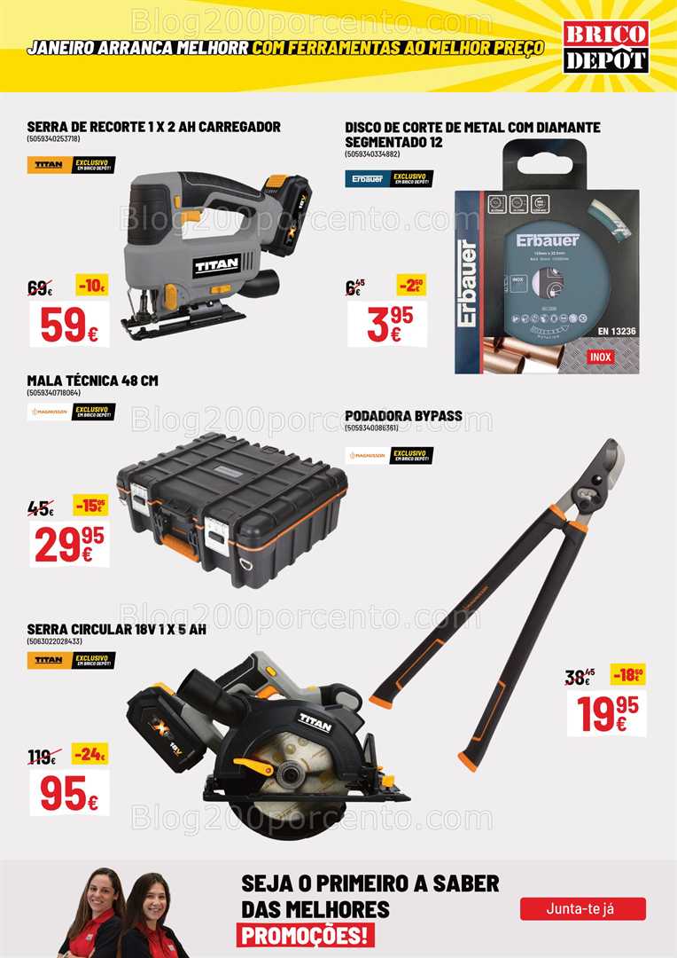 Antevisão Folheto BRICO DEPÔT Promoções de 2 a 29 janeiro