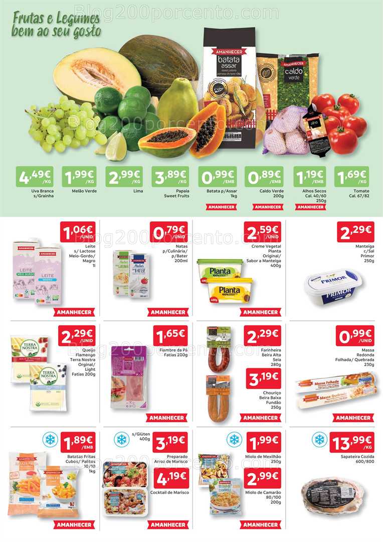 Antevisão Folheto AMANHECER Promoções de 26 dezembro a 7 janeiro