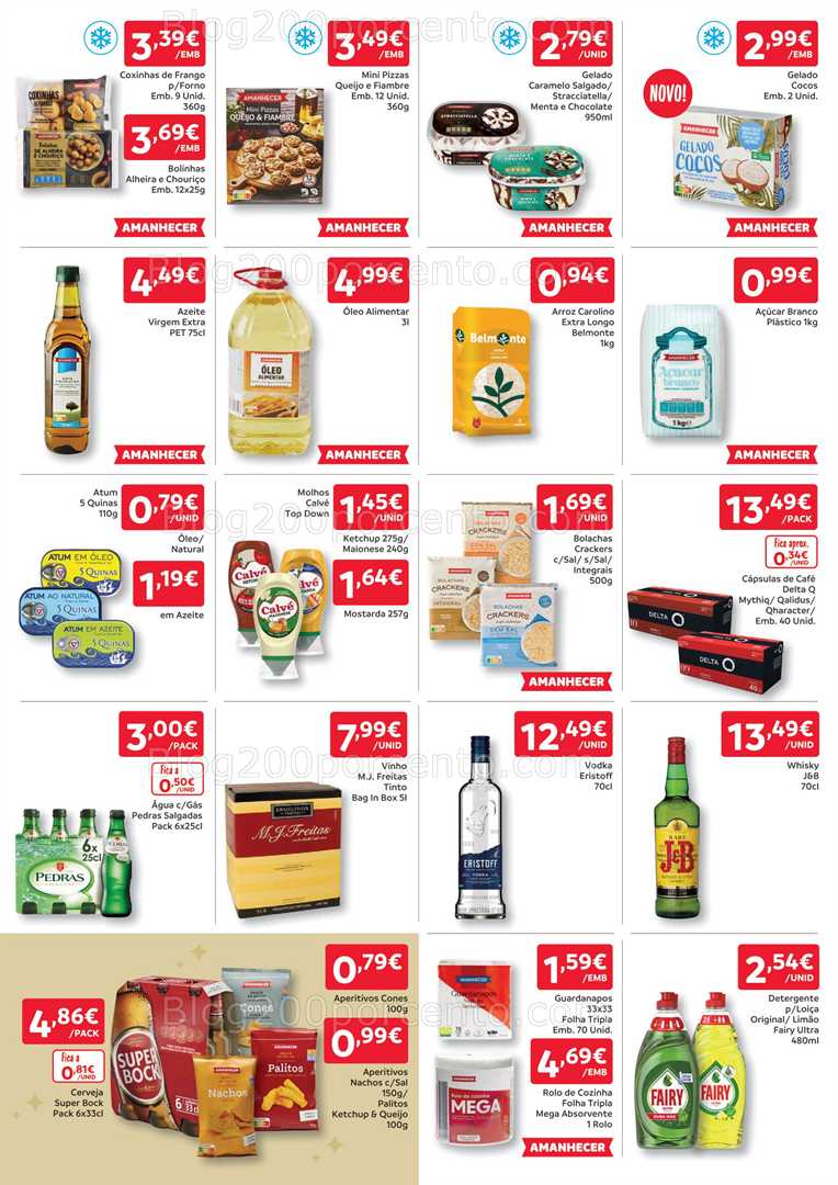 Antevisão Folheto AMANHECER Promoções de 26 dezembro a 7 janeiro