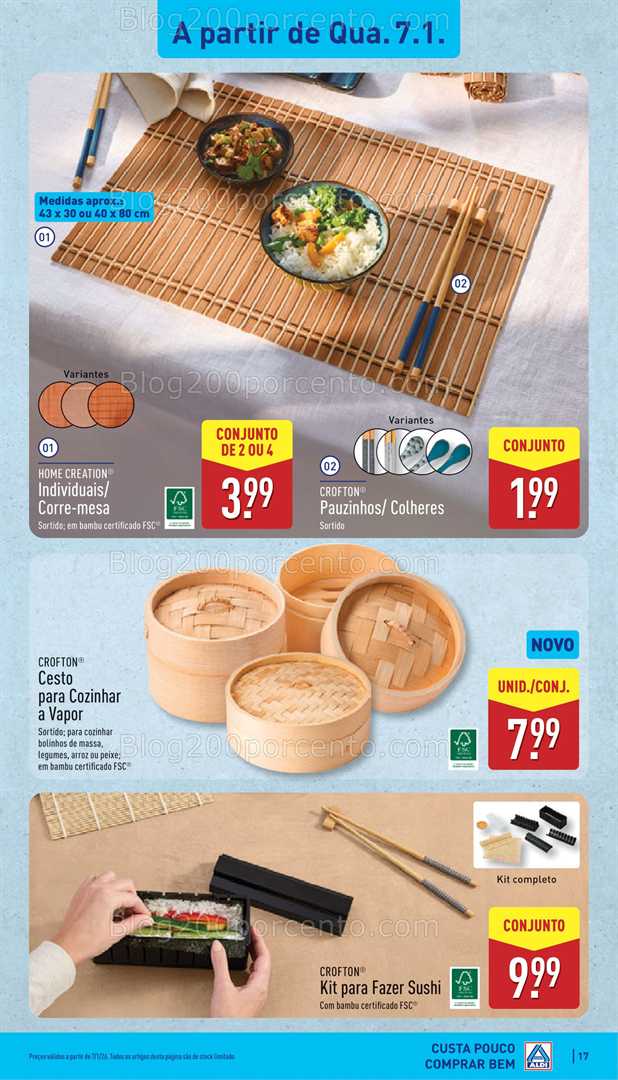 Antevisão Folheto ALDI Promoções de 5 a 11 janeiro