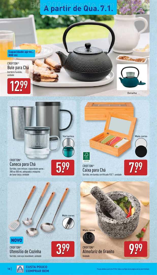 Antevisão Folheto ALDI Promoções de 5 a 11 janeiro