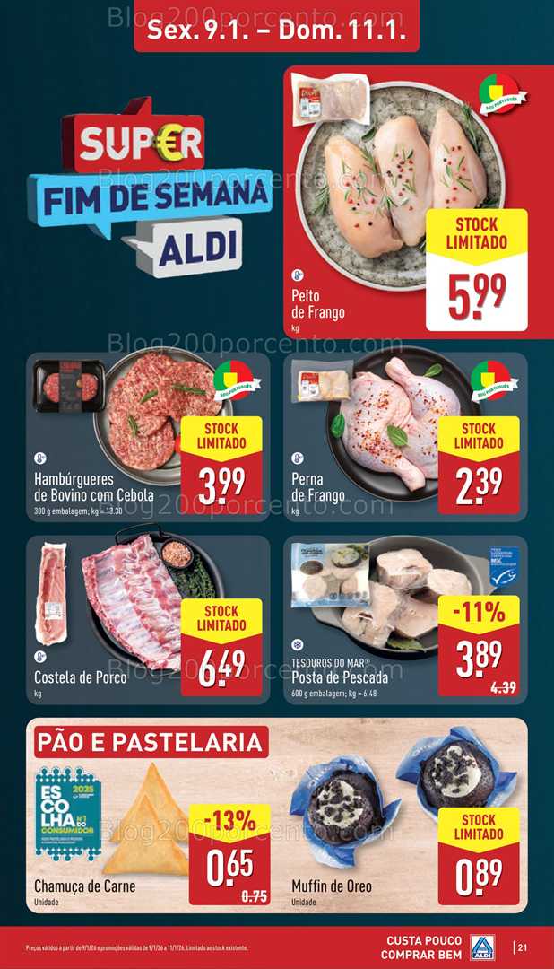 Antevisão Folheto ALDI Promoções de 5 a 11 janeiro
