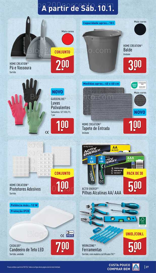 Antevisão Folheto ALDI Promoções de 5 a 11 janeiro