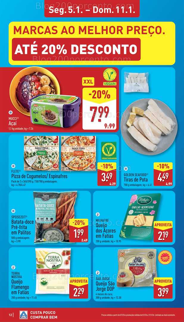 Antevisão Folheto ALDI Promoções de 5 a 11 janeiro