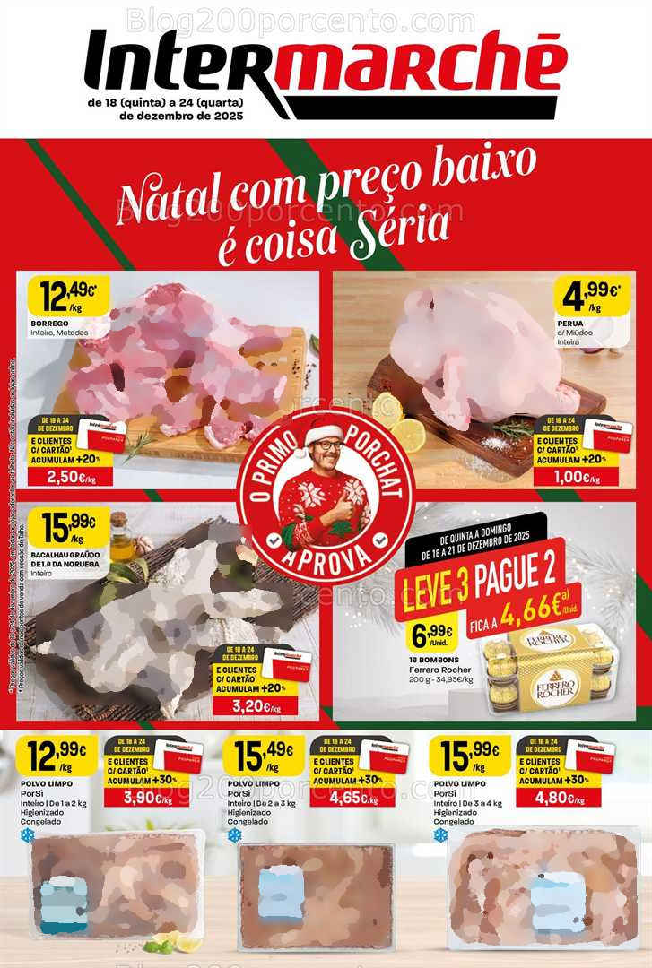 Antevisão Folheto INTERMARCHÉ Contact Promoções de 18 a 24 dezembro