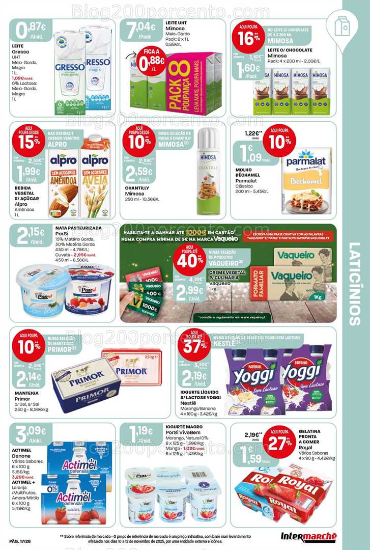 Antevisão Folheto INTERMARCHÉ Contact Promoções de 18 a 24 dezembro