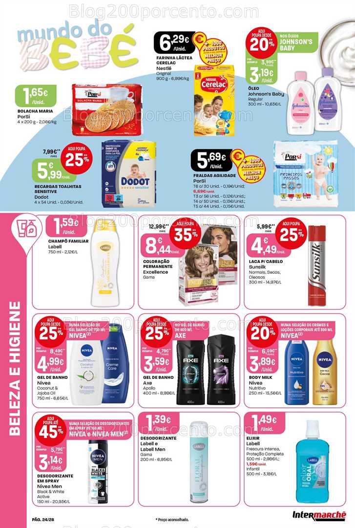 Antevisão Folheto INTERMARCHÉ Contact Promoções de 18 a 24 dezembro