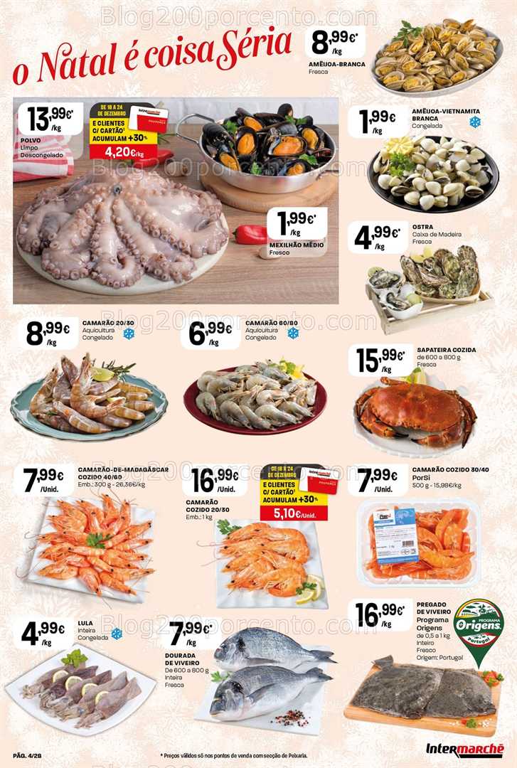 Antevisão Folheto INTERMARCHÉ Contact Promoções de 18 a 24 dezembro