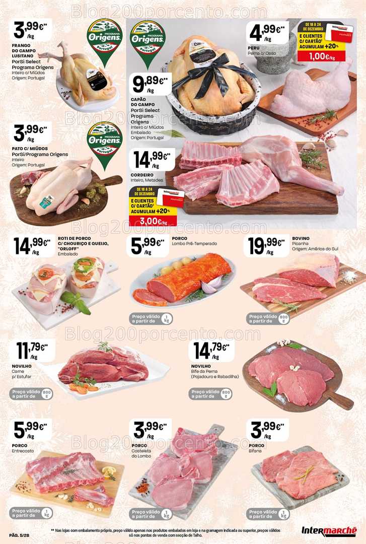 Antevisão Folheto INTERMARCHÉ Contact Promoções de 18 a 24 dezembro